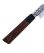 Cuchillo japonés utilitario / petty en acero VG 10 y mango en pakka