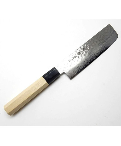 Cuchillo japonés Hocho Nakiri 160 mm para cortar verduras y vegetales
