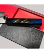 Cuchillo Hokiyama Santoku acero plata - mango urushi