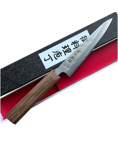 Cuchillo japonés Hokiyama Ginga petty en acero Ginsan 135 mm