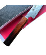 Mango cuchillo japonés en damasco para sushi