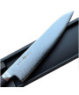 Hoja de cuchillo japonés en acero de damasco 33 capas