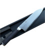 Hoja damascada cuchillo Shikisai Miyako Santoku 180 mm