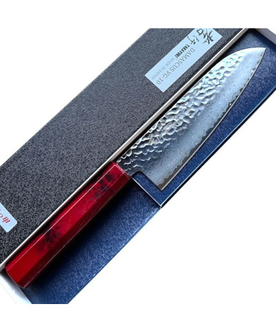 Cuchillo japonés Damasco Santoku