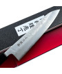 Hoja cuchillo japonés cocinero acabado Nashiji