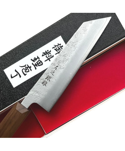 Hoja tipo Nashiji cuchillo Hocho Bunka Ginsan-3