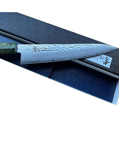 Hoja Damascada Tsuchime cuchillo japonés Sakai Takayuki