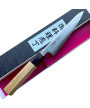 Cuchillo japonés utilitario petty 135 mm Damasco VG10, fabricado en Japón