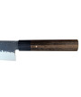 Mango en pakka de cuchillo japonés Santoku mediano
