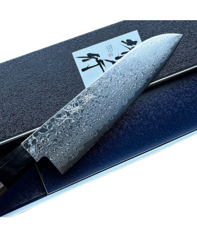 Ginga Damasco 69 capas Santoku 180 mm
