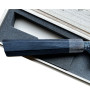 Mango pakka negra cuchillo Seki Kanetsugu Kiwami DLC Gyuto 210 mm