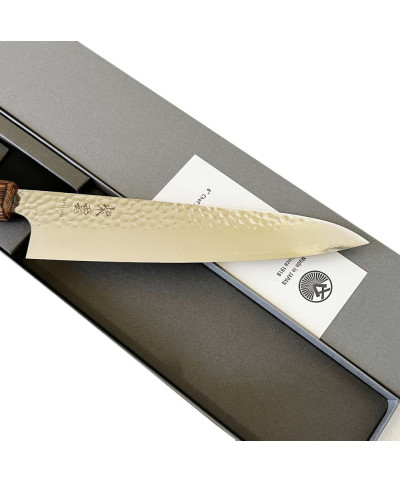 Hoja cuchillo Kanetsugu Shiun Soot Black chef