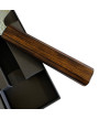 Mango roble cuchillo japonés Soot Black Kanetsugu Chef 200 mm