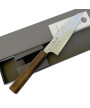 Cuchillo Shiun Soot Black Santoku 170 mm
