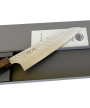 Shiun Soot Black Seki Kanetsugu Santoku 170 mm