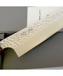 Hoja tipo Tsuchime de Seki Kanetsugu Soot Black Santoku