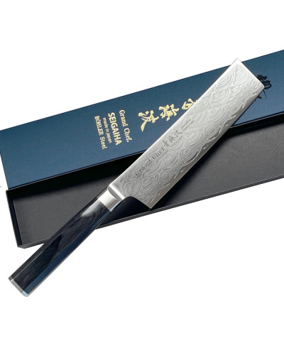Takayuki Seigaiha Grand Chef Nakiri 160 mm