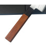 Mango cuchillo Gyuto japonés en palisandro