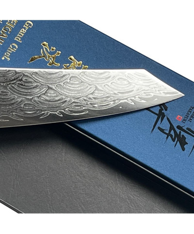 Kengata Seigaiha Takayuki 190 mm hoja
