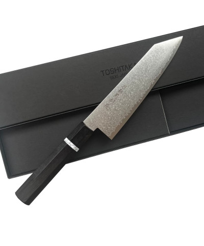 Cuchillo Toshitaka Damasco Kiritsuke 180 mm