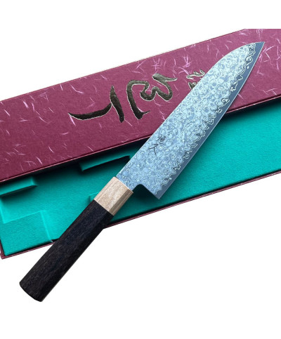 Cuchillo Tsunehisa Santoku RWO 180 mm