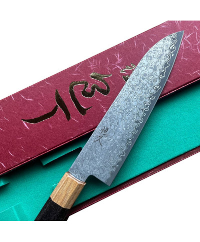 Cuchillo japones Tsunehisa Santoku RWO 180 mm