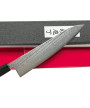 Acabdo Nawame en un cuchillo japonés de cocina