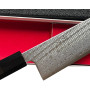 Patrón de Damasco y acabado Nawame de la hoja del cuchillo Tsunehisa Nawame Gyuto 240 mm