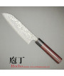 Cuchillo Santoku hoja damasco