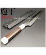 Cuchillo artesanal Kengata con saya madera