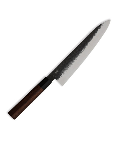 Cuchillo japonés gyuto damasco negro
